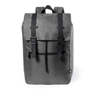 Sac à dos pour ordinateur portable RPET 15" graphite personnalisable