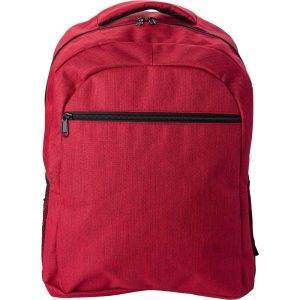 Sac à dos rouge personnalisable avec logo