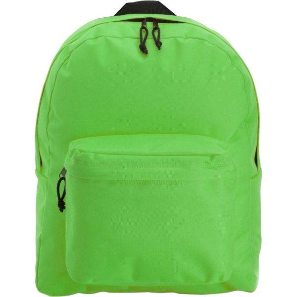 Sac à dos vert claire personnalisable avec logo – réf. V8476-10