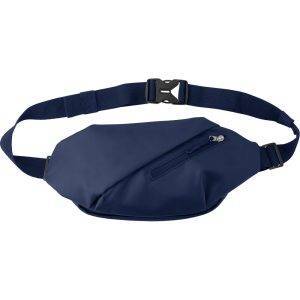 Sac banane bleu personnalisable avec logo