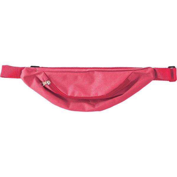 Sac banane rouge personnalisable avec logo
