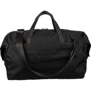 Sac de sport, de voyage noir personnalisable avec logo – réf. VB128-03