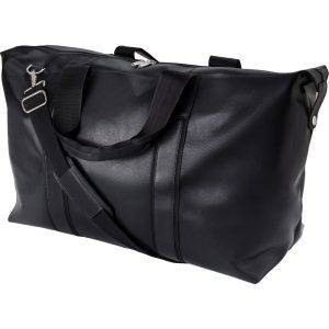 Sac de sport, de voyage noir personnalisable avec logo