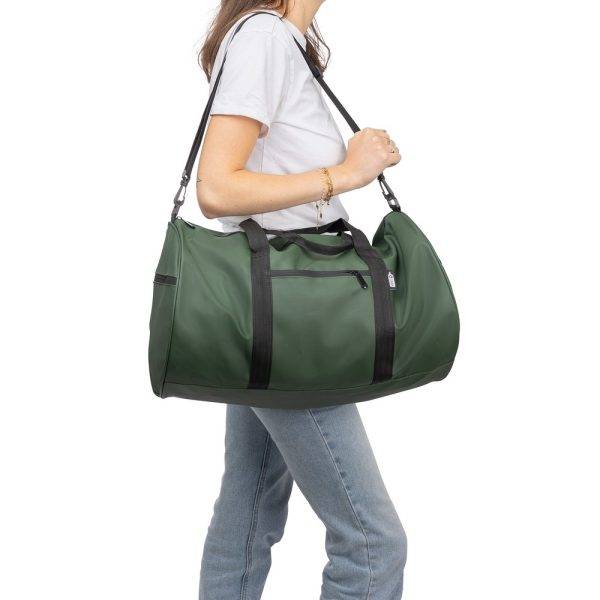 Sac de sport, de voyage vert personnalisable avec logo