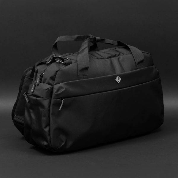 Sac de sport et de voyage Upperlane noir personnalisable avec logo