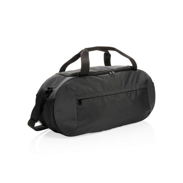 Sac de sport moderne en rPET Impact AWARE™ noir personnalisable