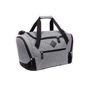Sac de sport, sac de voyage | Patricia gris personnalisable avec logo