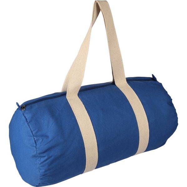 Sac de voyage bleu personnalisable avec logo