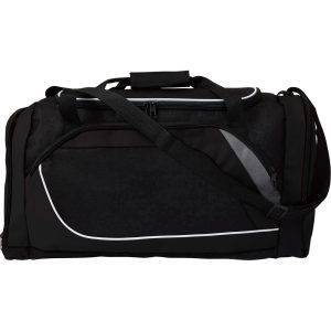 Sac de voyage noir personnalisable avec logo – réf. V8914-03