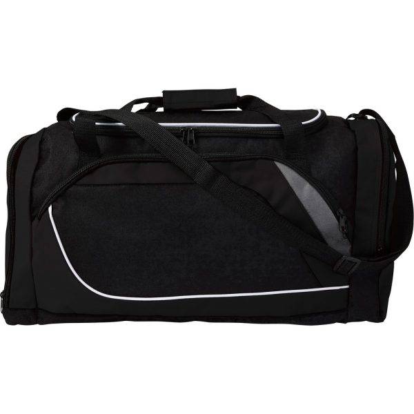 Sac de voyage noir personnalisable avec logo – réf. V8914-03