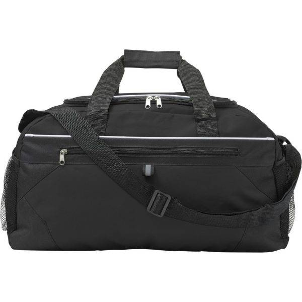 Sac de voyage noir personnalisable avec logo