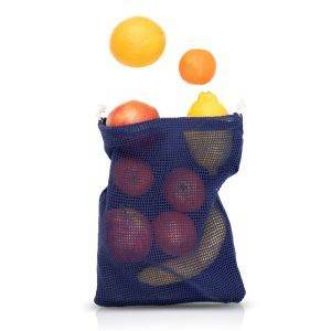 Sac en coton pour fruits et légumes, grand modèle | personnalisable