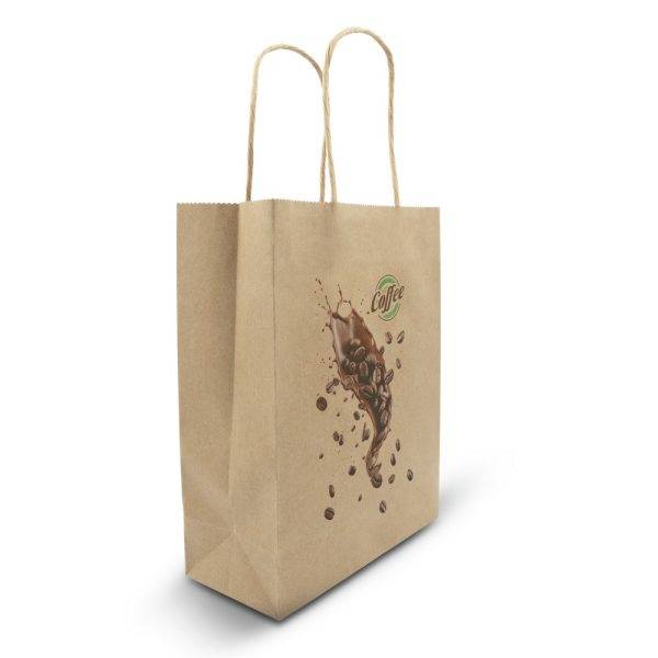 Sac en papier A4 Wanda BX neutre personnalisable avec logo