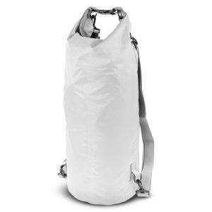 Sac étanche de 20 L Buklor blanc personnalisable avec logo