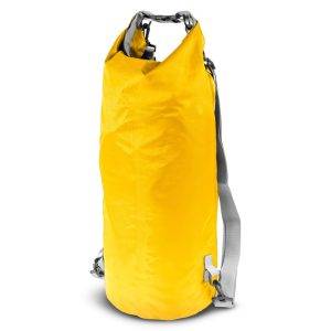 Sac étanche de 20 L Buklor jaune personnalisable avec logo