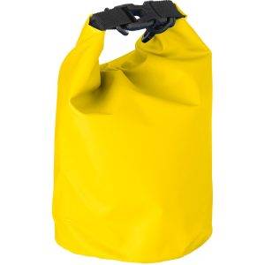 Sac étanche jaune personnalisable avec logo