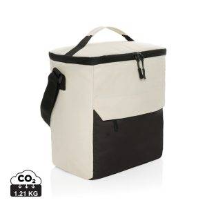 Sac isotherme en rPET AWARE™ Kazu blanc personnalisable avec logo
