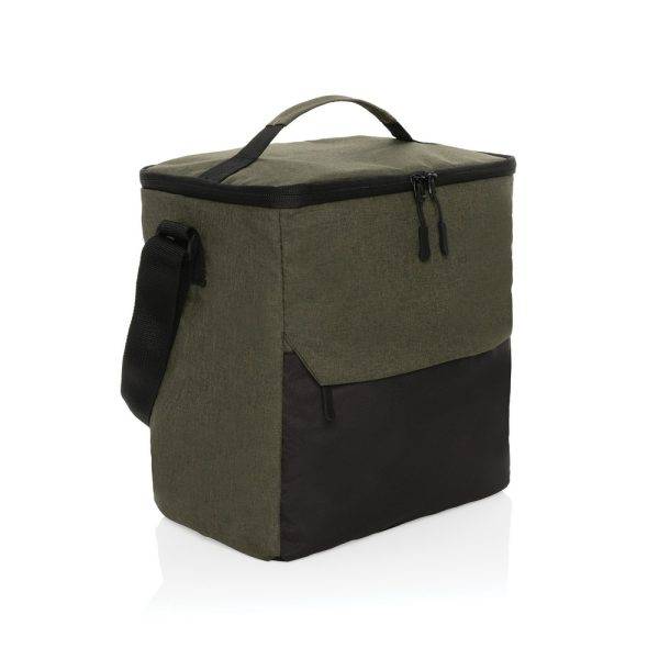 Sac isotherme en rPET AWARE™ Kazu vert personnalisable avec logo
