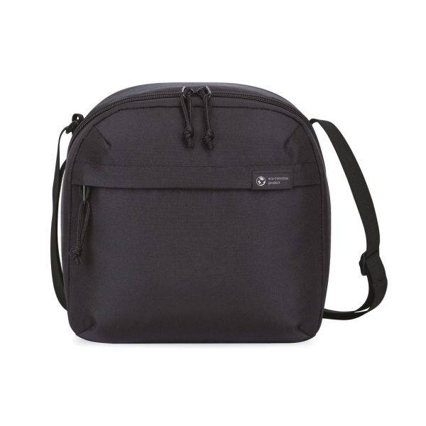 Sac isotherme en rPET AWARE Renew czarny personnalisable avec logo