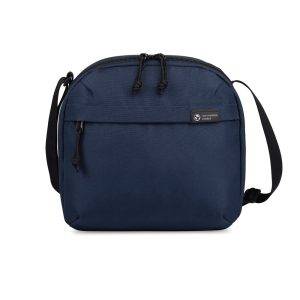 Sac isotherme en rPET AWARE Renew granatowy personnalisable avec logo