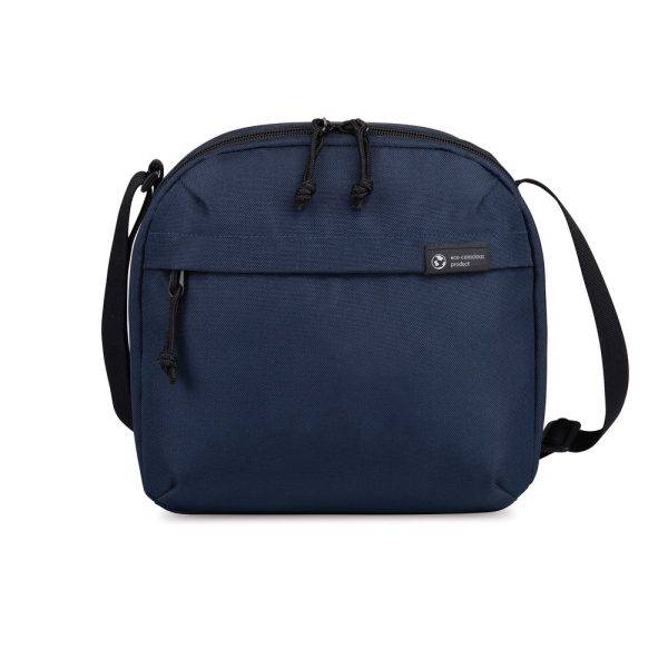 Sac isotherme en rPET AWARE Renew granatowy personnalisable avec logo