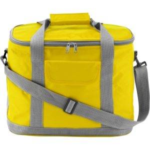 Sac isotherme jaune personnalisable avec logo