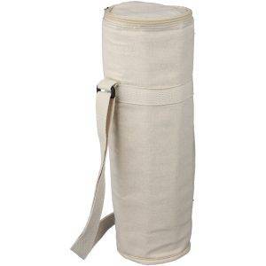 Sac isotherme pour bouteilles brun claire personnalisable avec logo