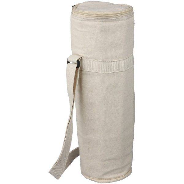 Sac isotherme pour bouteilles brun claire personnalisable avec logo