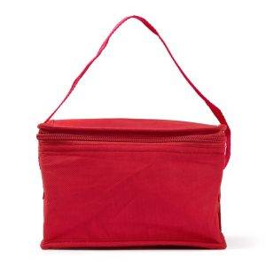Sac isotherme rouge personnalisable avec logo – réf. V7613-05