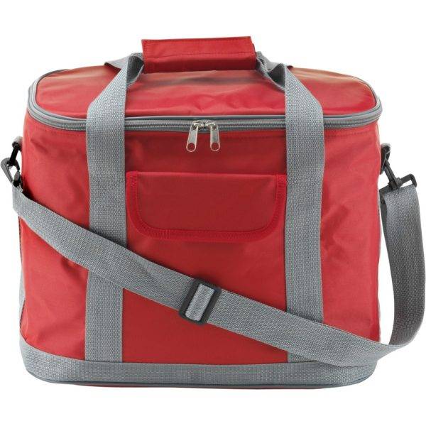 Sac isotherme rouge personnalisable avec logo