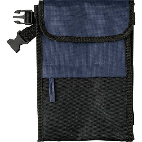Sac isotherme RPET bleu personnalisable avec logo – réf. VA506-11