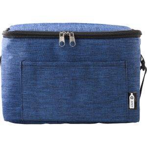 Sac isotherme RPET bleu personnalisable avec logo