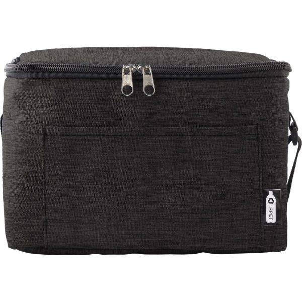 Sac isotherme RPET noir personnalisable avec logo