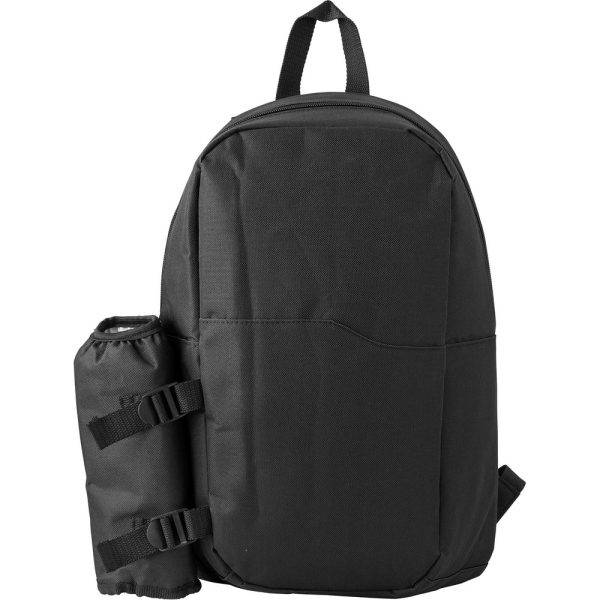 Sac isotherme sac à dos noir personnalisable avec logo