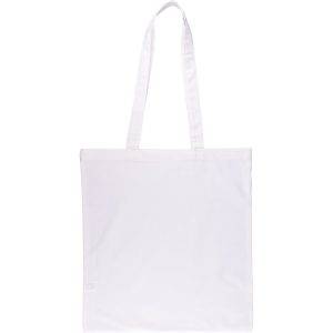 Sac shopping blanc personnalisable avec logo – réf. VA411-02