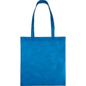 Sac Shopping bleu clair personnalisable avec logo