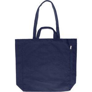 Sac shopping bleu personnalisable avec logo – réf. V1278-11