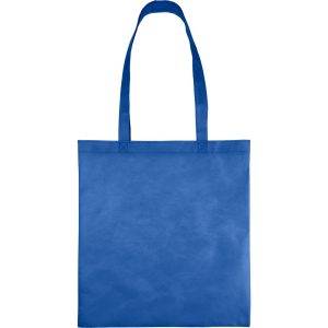 Sac Shopping bleu personnalisable avec logo – réf. VA515-11