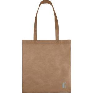 Sac shopping brun personnalisable avec logo – réf. VA516-16