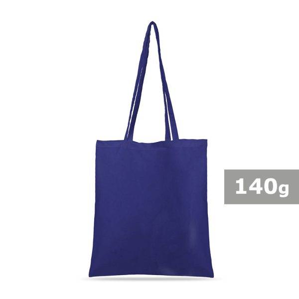 Sac shopping en coton Hall bleu marine personnalisable avec logo