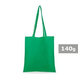 Sac shopping en coton Hall vert personnalisable avec logo