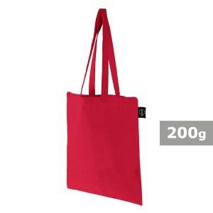 Sac shopping en coton recyclé et polyester recyclé personnalisable – réf. V8822-05