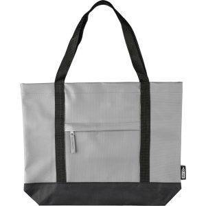 Sac shopping graphite personnalisable avec logo – réf. VA284-15