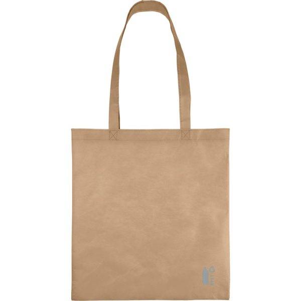 Sac shopping kaki personnalisable avec logo – réf. VA516-25