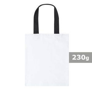 Sac Shopping noir personnalisable avec logo – réf. V2127-03