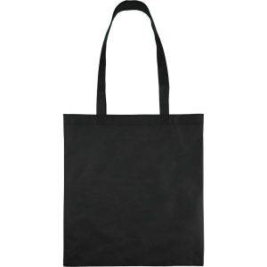 Sac Shopping noir personnalisable avec logo – réf. VA515-03
