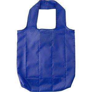 Sac shopping plable bleu marine personnalisable avec logo