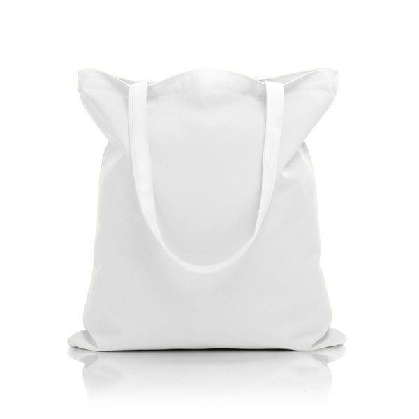 Sac shopping Santrell blanc personnalisable avec logo