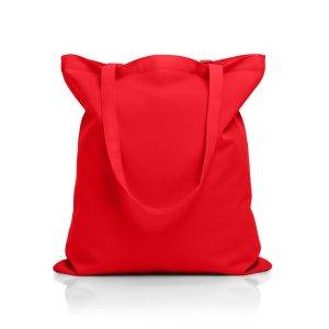Sac shopping Santrell rouge personnalisable avec logo