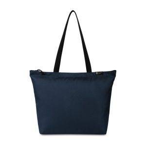 Sac shopping tote en rPET AWARE Renew granatowy personnalisable